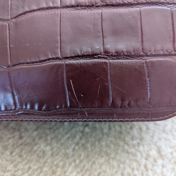 Coach Madison Shoulder Bag - Burgundy - Picture 7 of 10